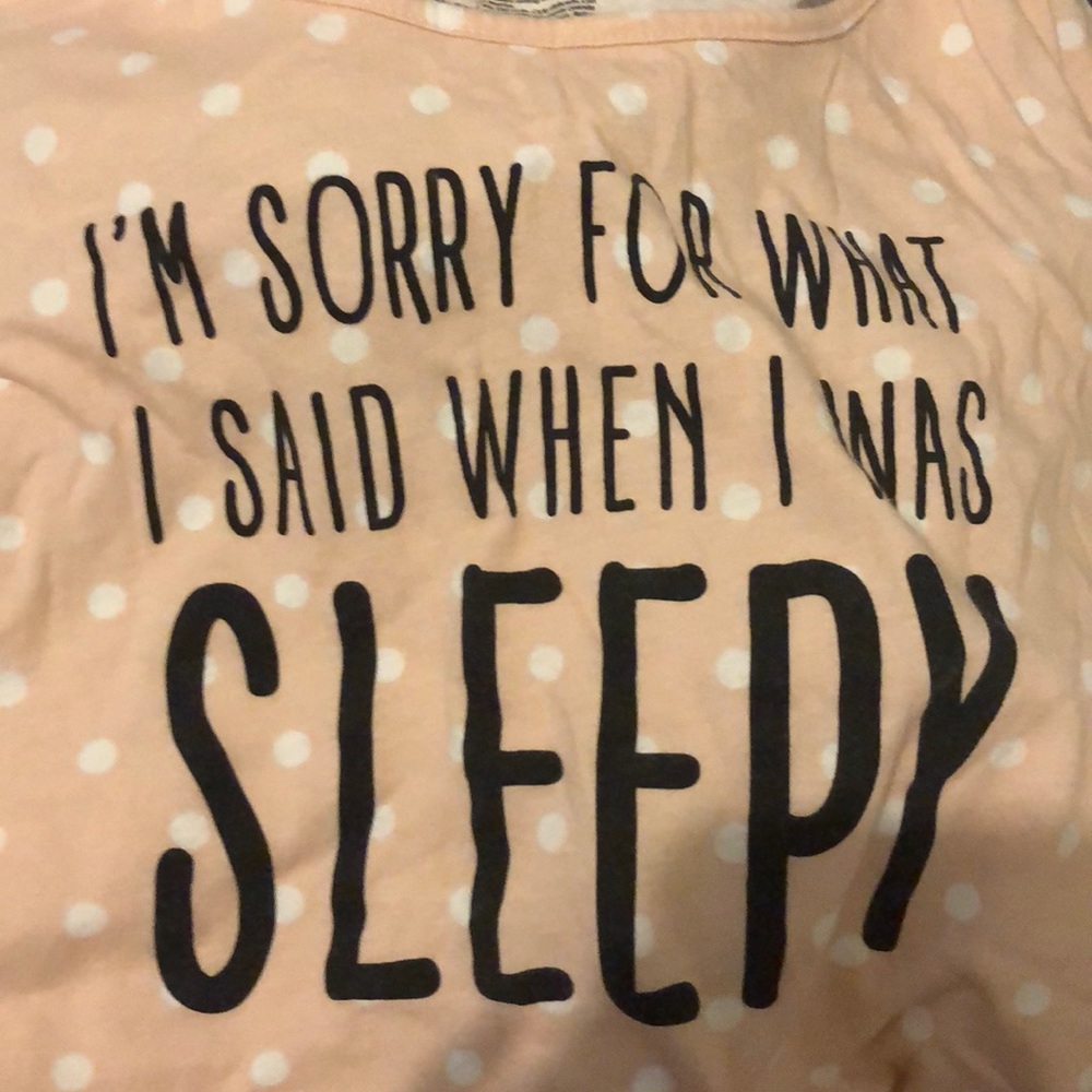 Sleeping shirt